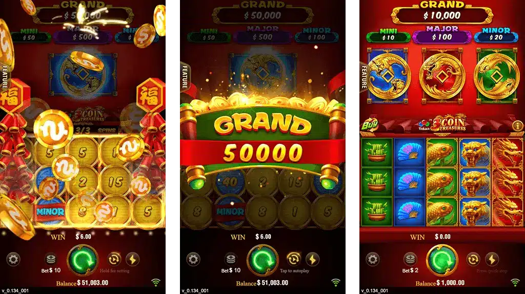 3 Coins 9Winzdownload Bonus